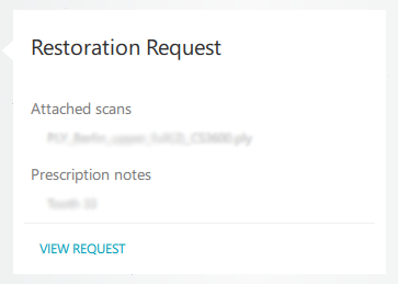 restoration request case big